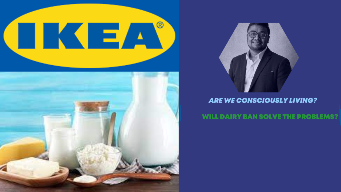 IKEA Will Ban Dairy Products by 2030 to Promote Sustainability